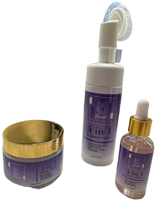 KIT DE LIMPIEZA FACIAL  DIVINE